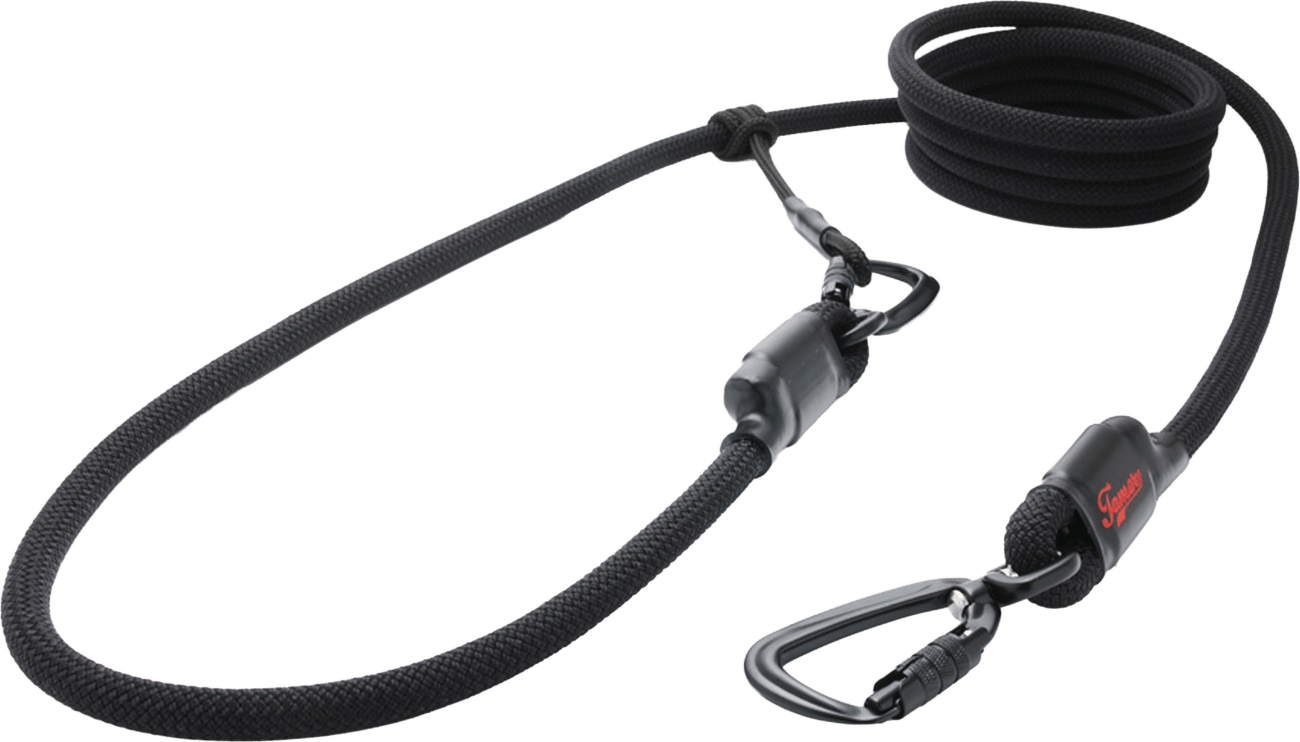Vodítko Tamer Easylong lanové Twist 8-50 kg, 3 m černé