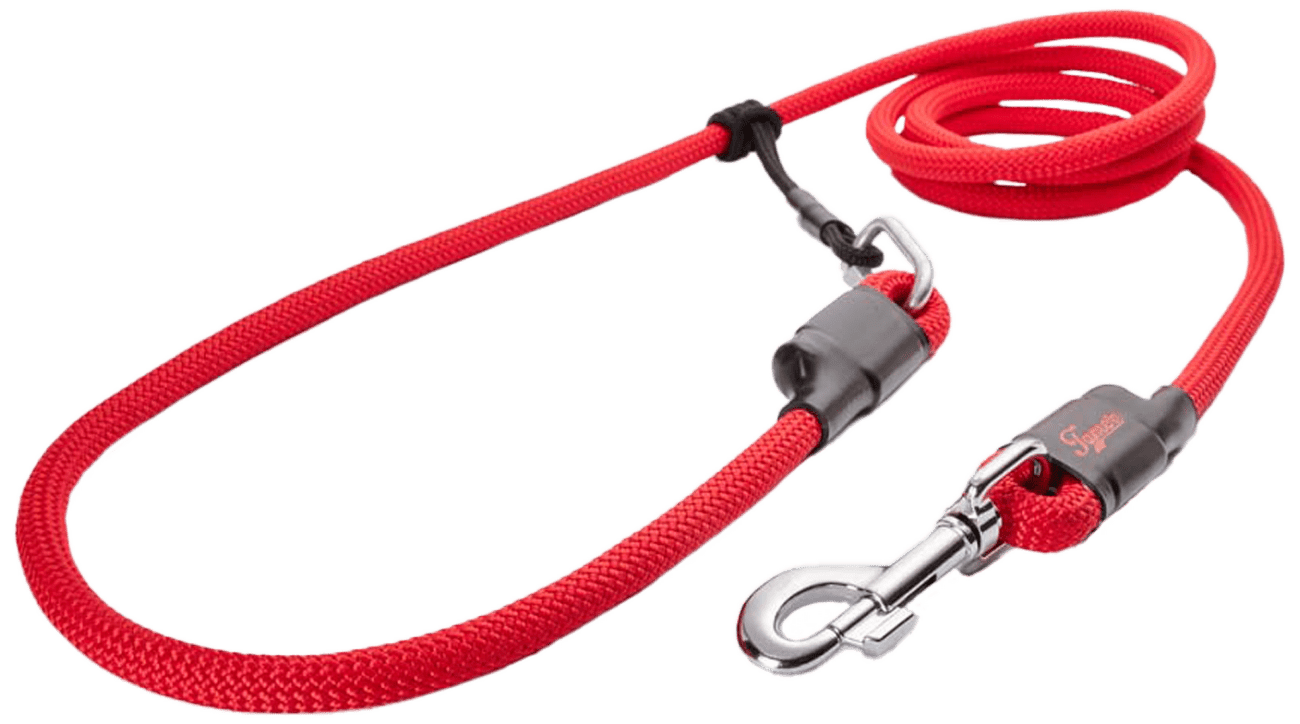 Vodítko Tamer lanové Easylong 2,5m 8-50kg červené