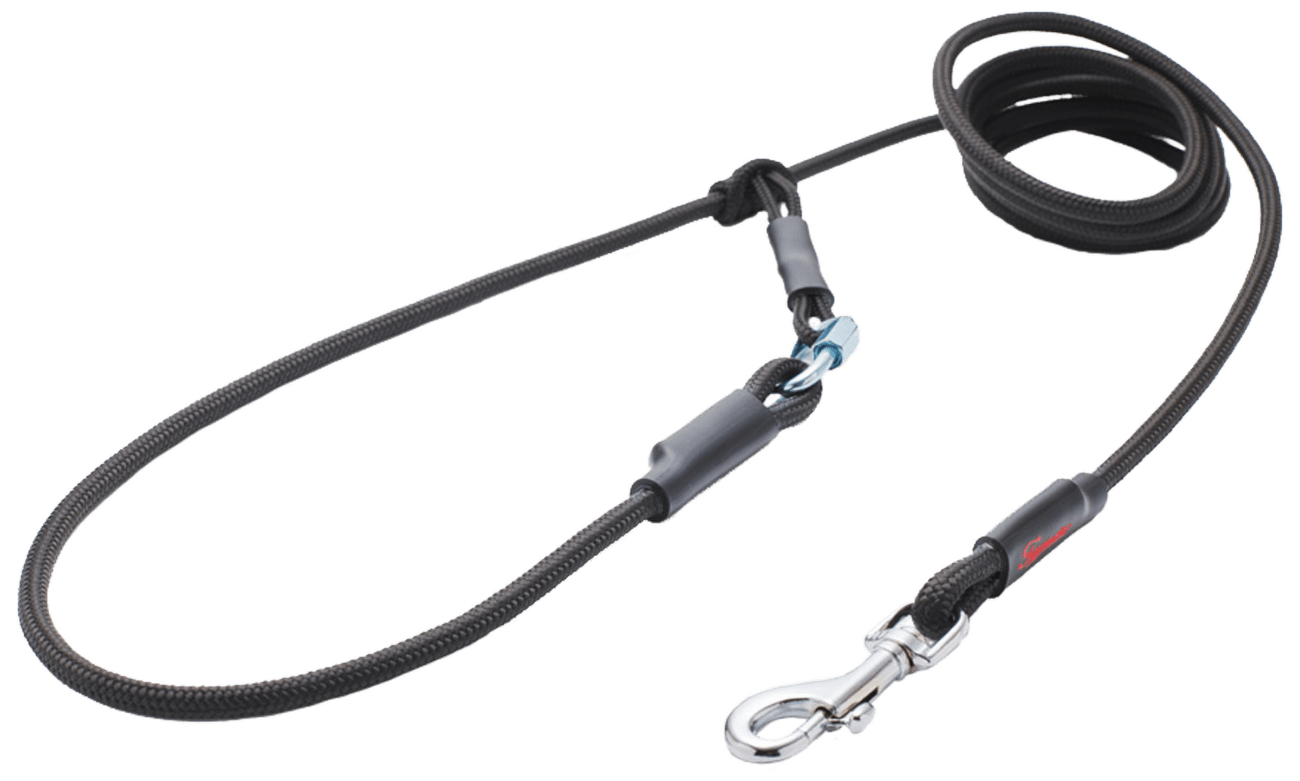 Vodítko Tamer lanové Easylong mini 2,5m černé