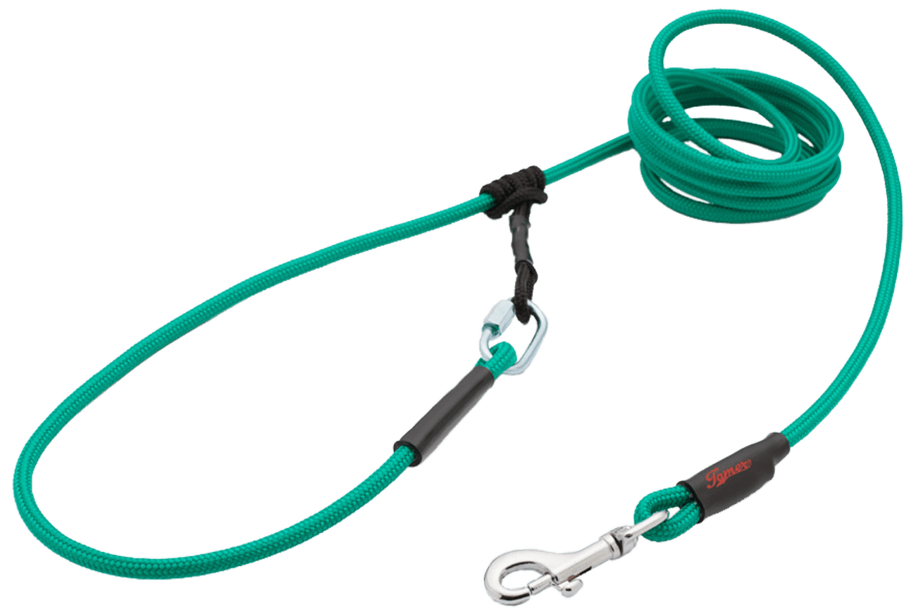 Vodítko Tamer lanové Easylong mini 2m zelené