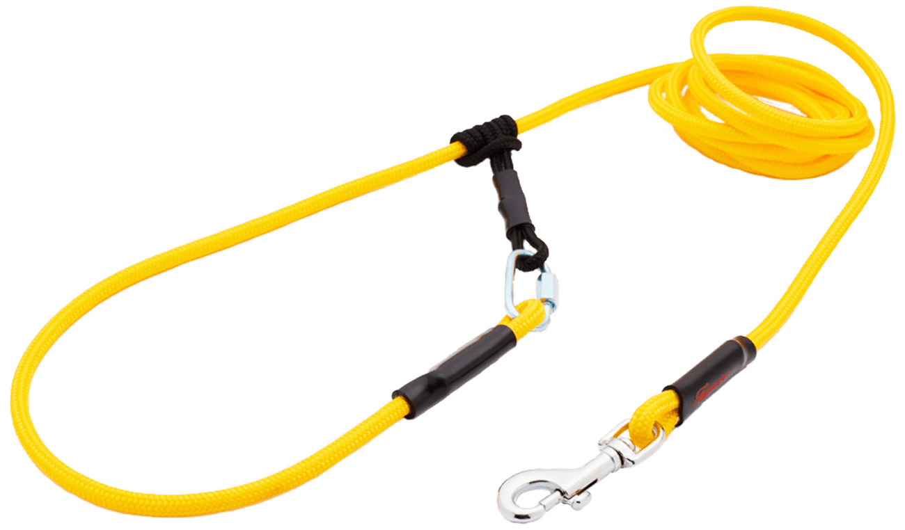 Vodítko Tamer lanové Easylong mini 2m žluté