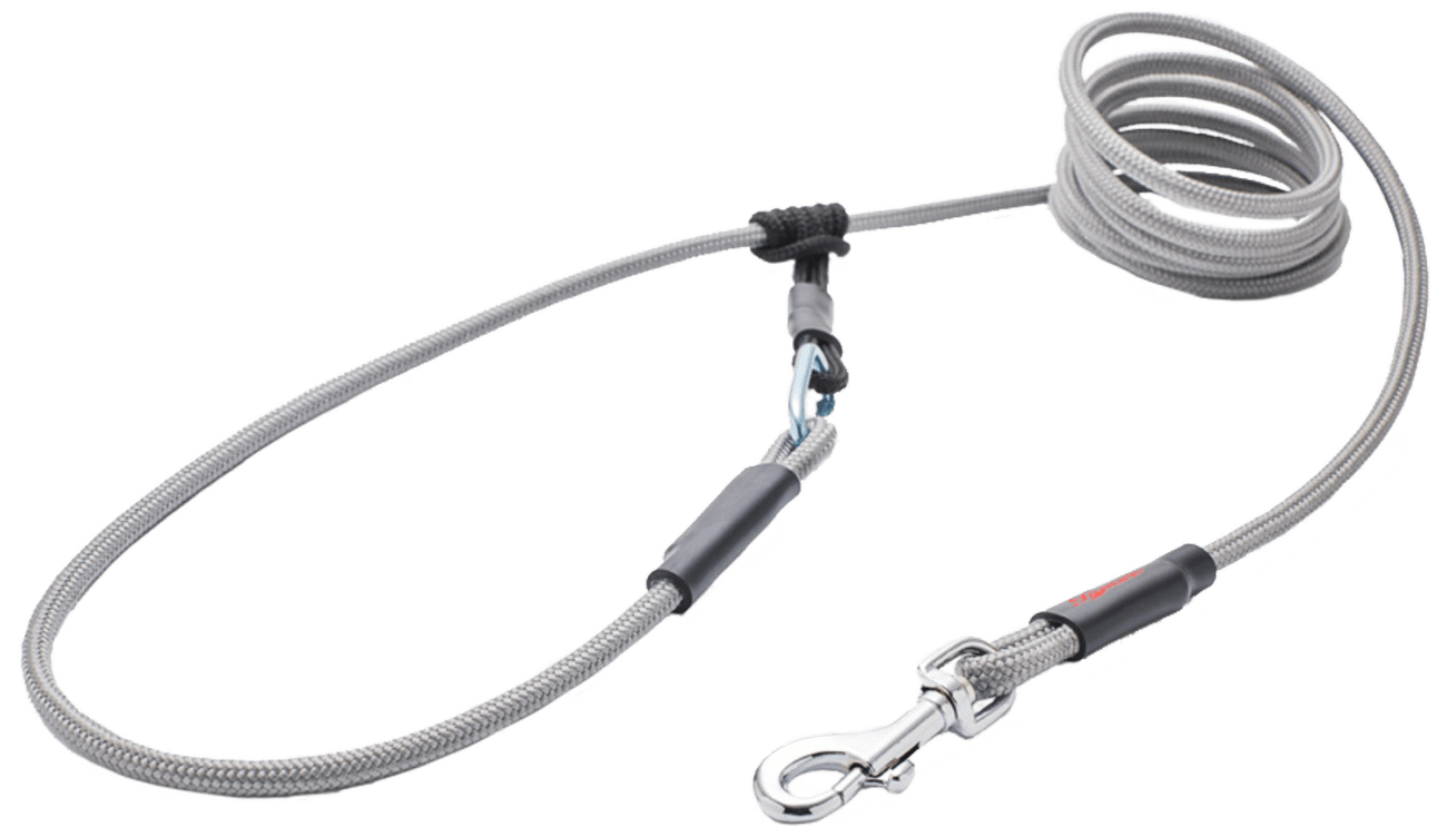Vodítko Tamer lanové Easylong mini 3,5m šedé