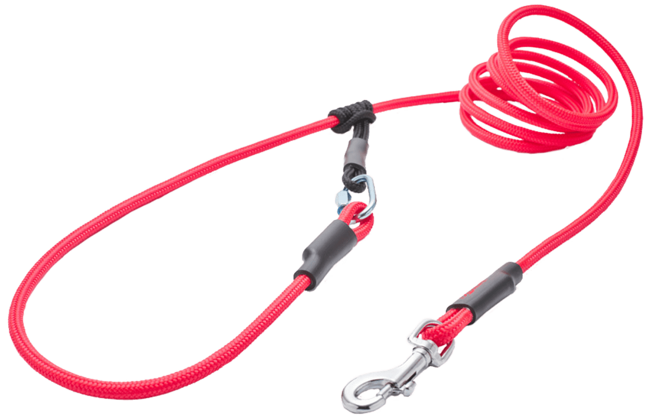 Vodítko Tamer lanové Easylong mini 3m červené