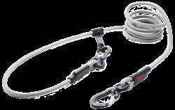 Vodítko Tamer lanové Easylong Twist mini 3m šedé