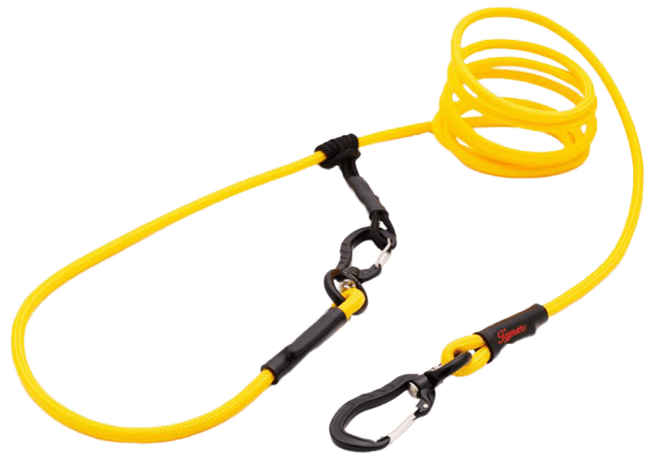 Vodítko Tamer lanové Easylong Twist mini 3m žluté
