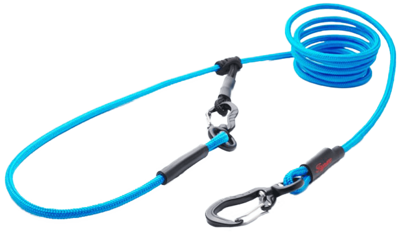 Vodítko Tamer lanové Easylong Twist mini 4m modré