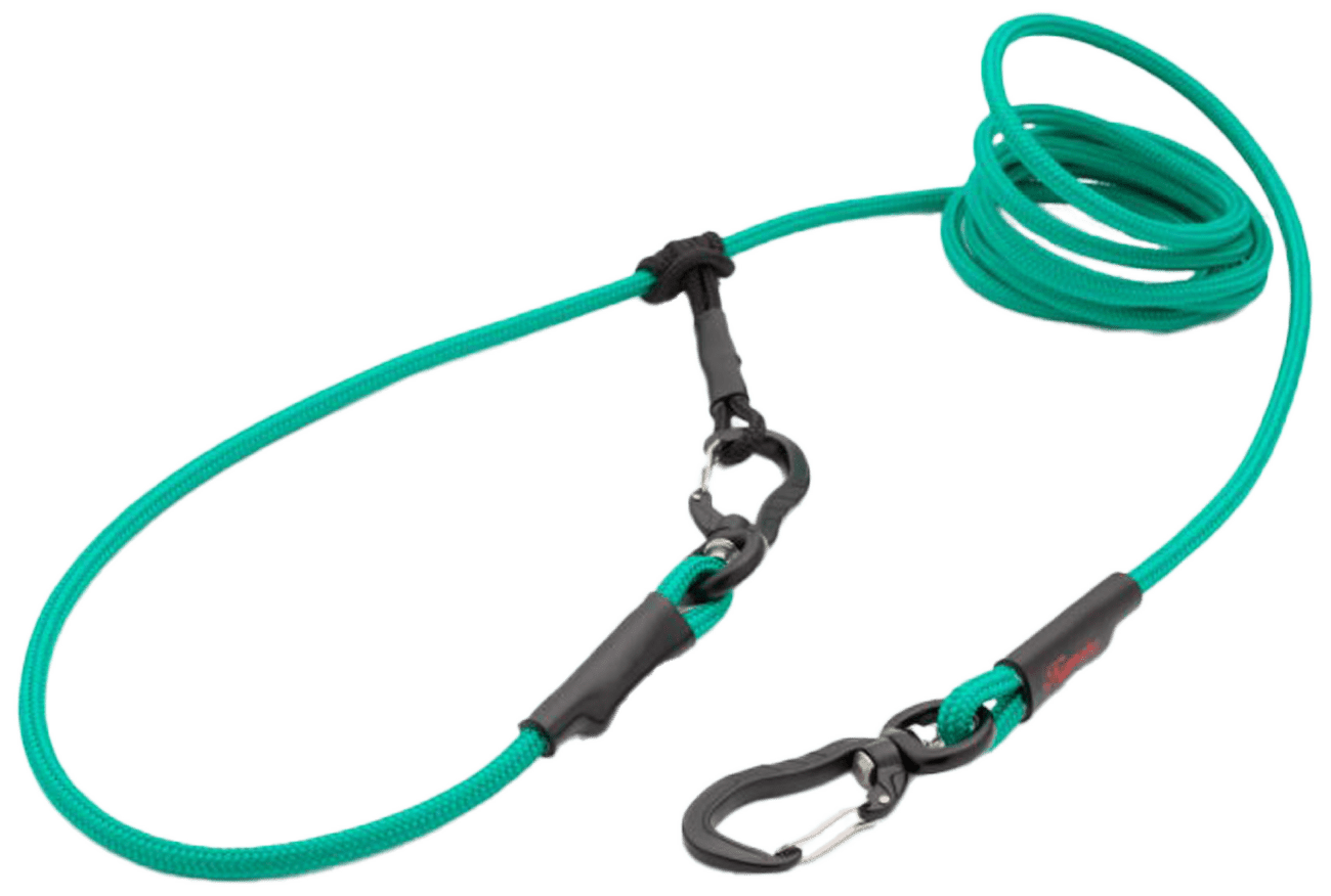 Vodítko Tamer lanové Easylong Twist mini 4m zelené