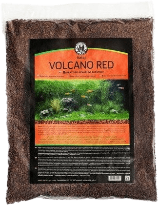 Volcano Red Rataj červený akvarijní substrát 2l