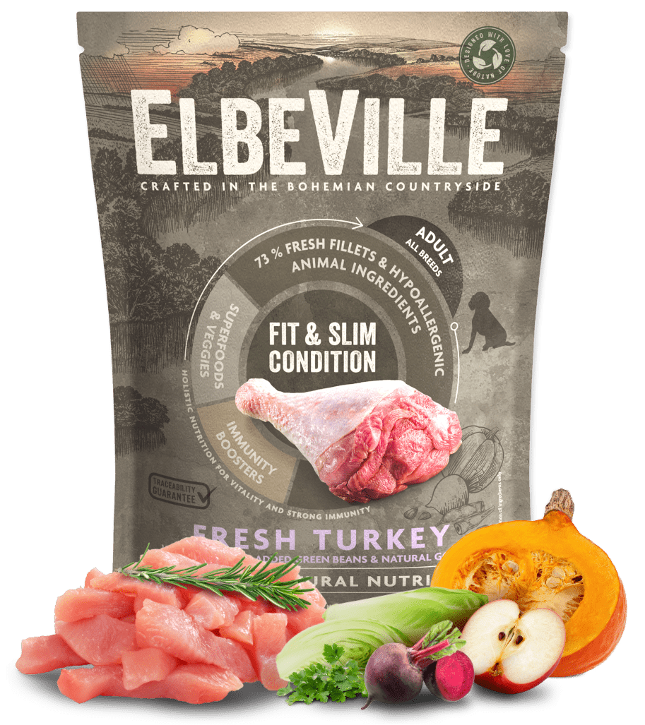 Vzorek - ELBEVILLE Adult All Breeds Fresh Turkey Fit and Slim Condition 100g