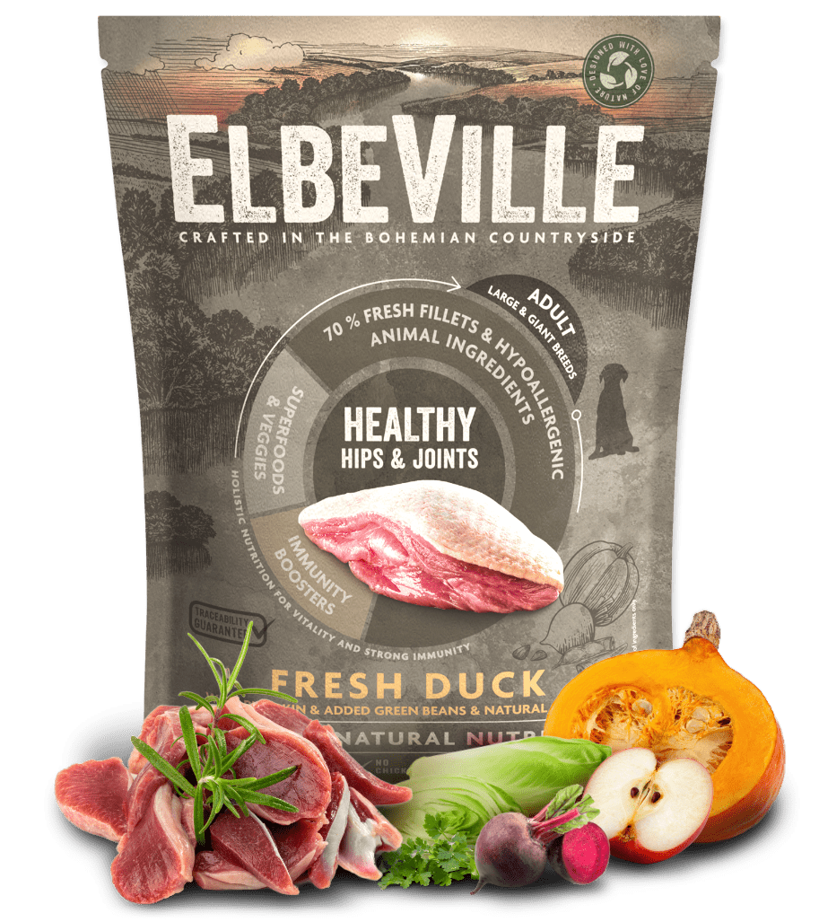 Vzorek - ELBEVILLE Adult Large Fresh Duck Healthy Hips and Joints 100g