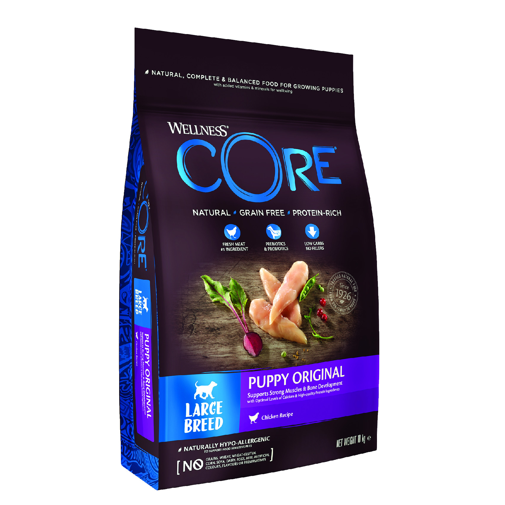 Wellness Core Puppy Large Breed Original kuře 10 kg