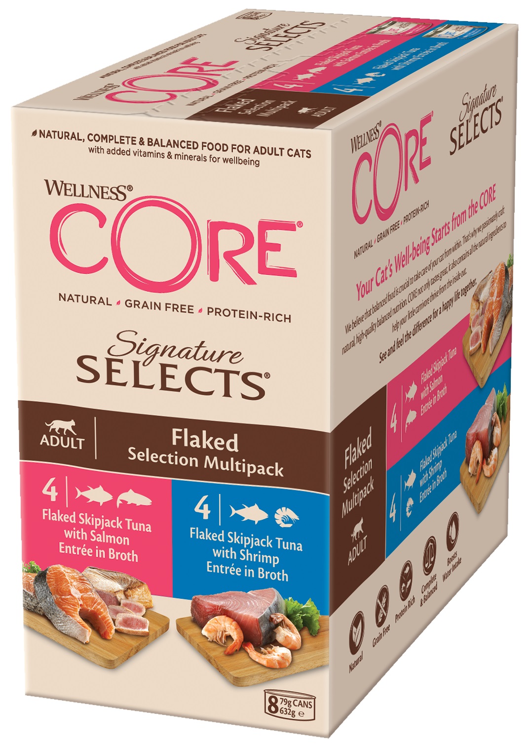 Wellness CORE Signature Selects Flaked Selection 8x79g