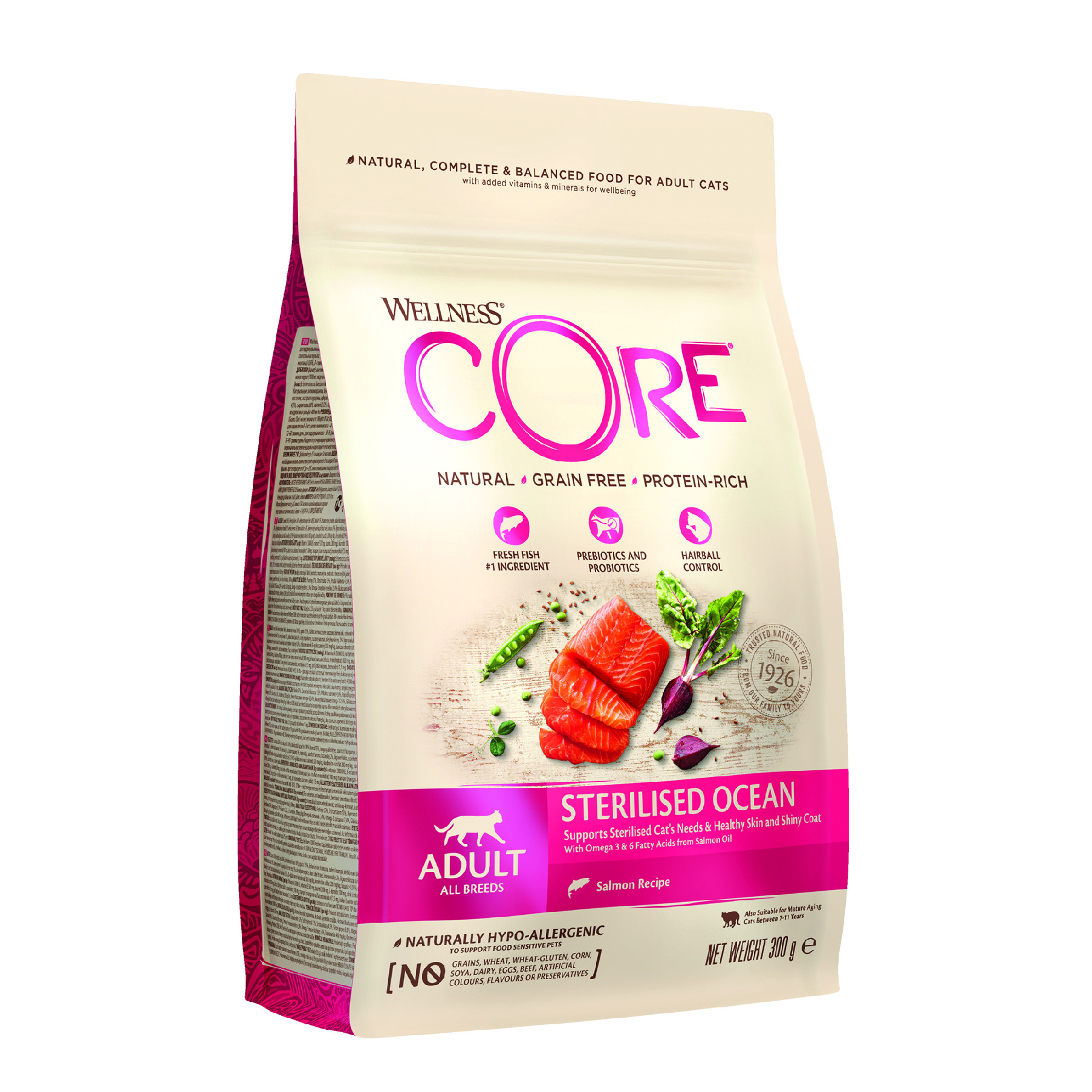 Wellness CORE Sterilised Salmon Recipe 300 g