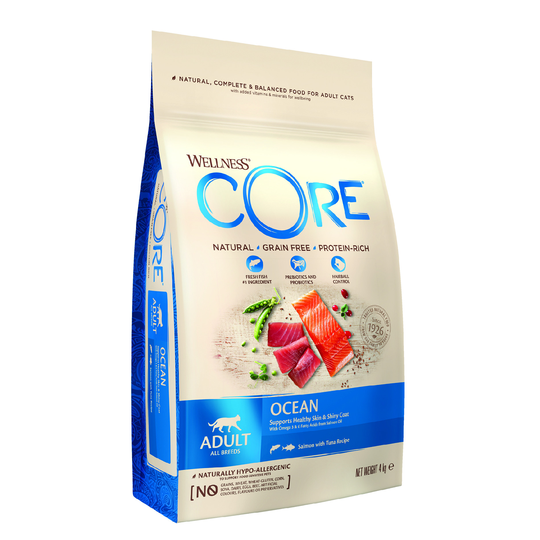 Wellness Core Wellness Cat Ocean losos a tuňák 4 kg