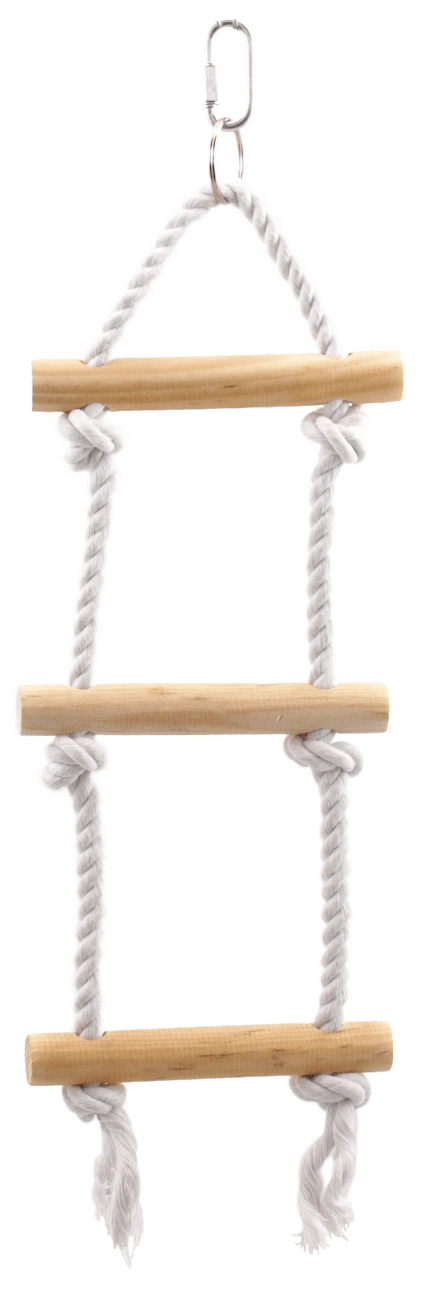 Žebřík BIRD JEWEL provazový + dřevěné příčky 40cm
