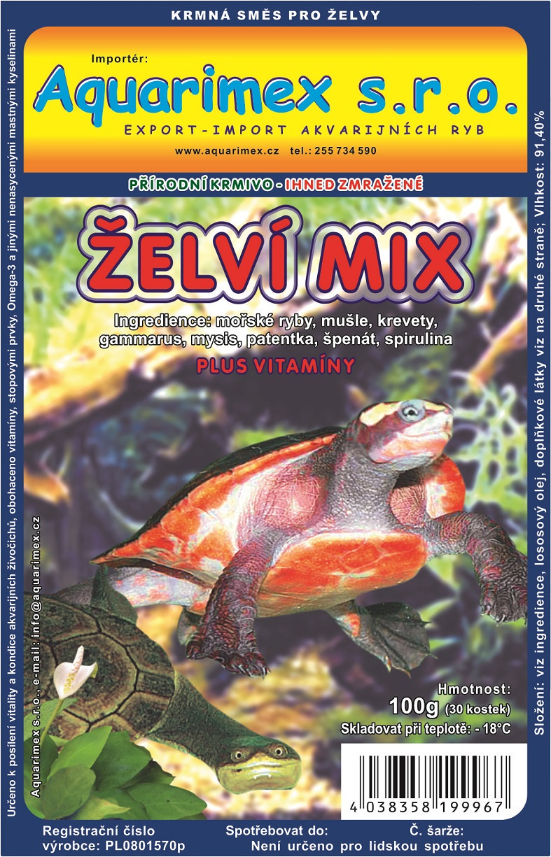 Želví MIX 100g