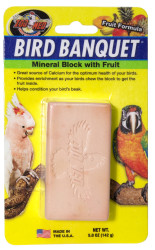 Zoomed Bird Banquet minerální blok s ovocem L 142g