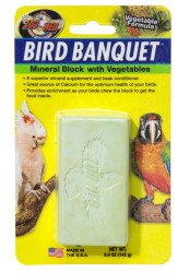 Zoomed Bird Banquet minerální blok se zeleninou L 142 g