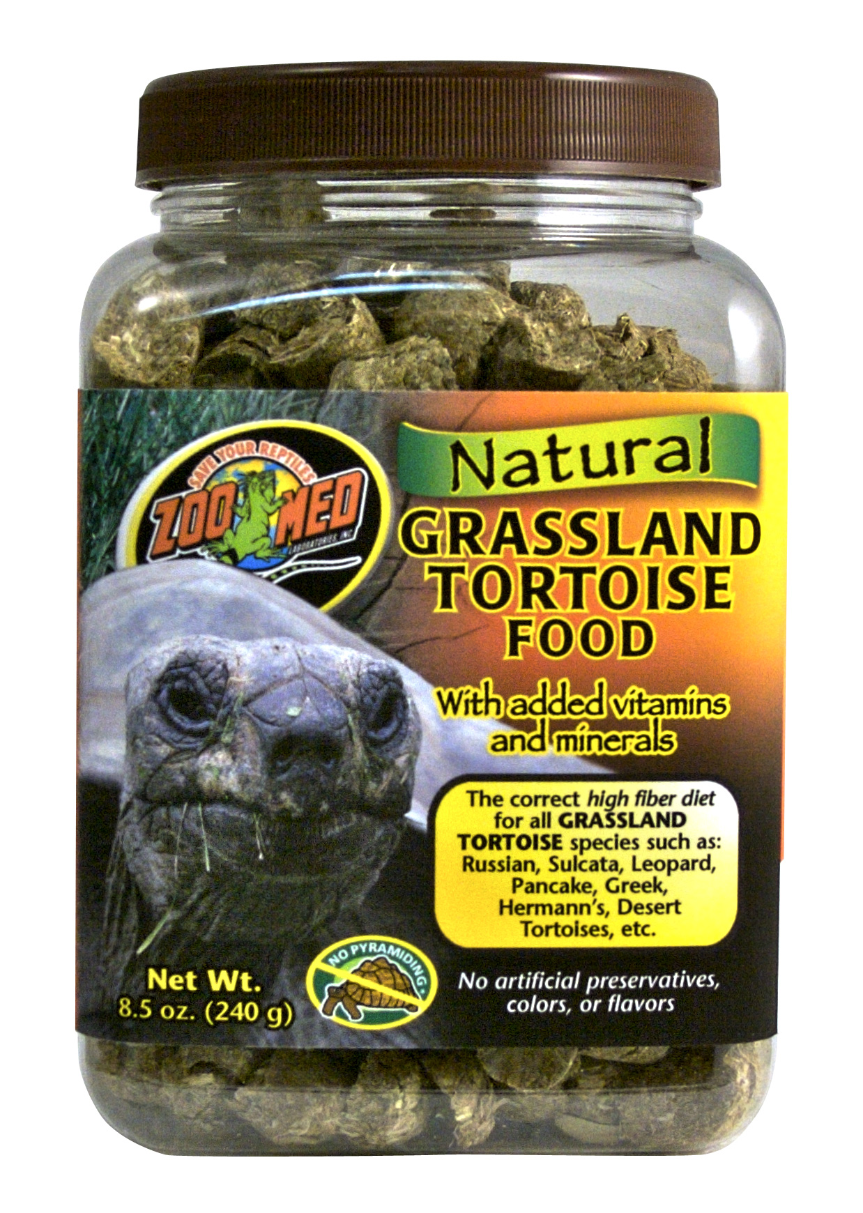 Zoomed Krmivo Natural Grassland pro suchozemské želvy 240g