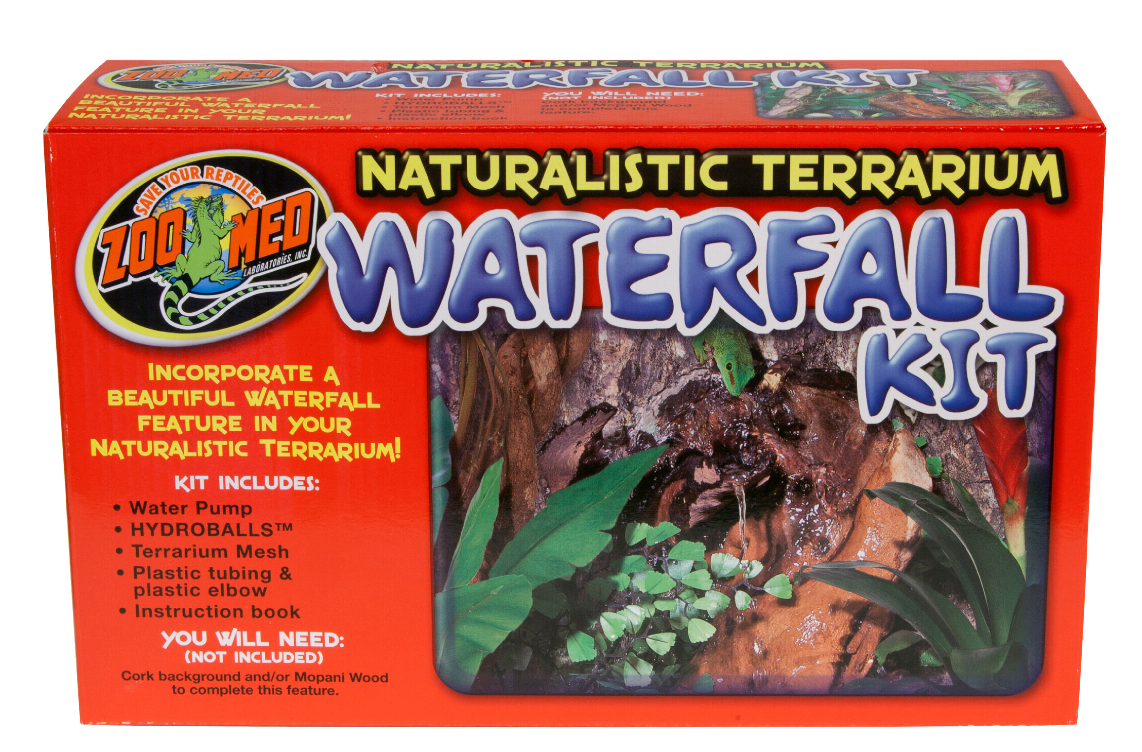 Zoomed Naturalistic Terrarium Vodopád sada