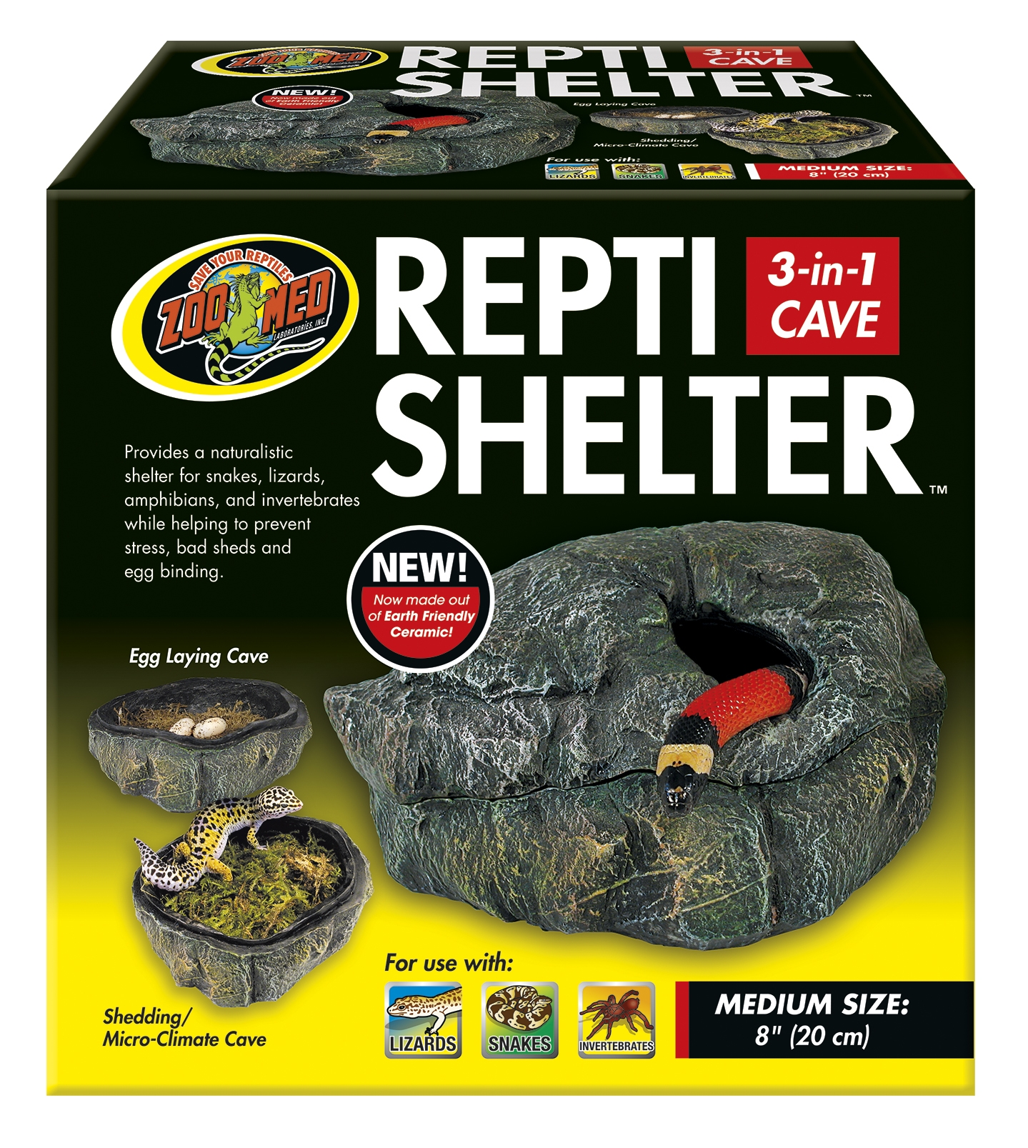 Zoomed skrýš Repti Shelter 3v1 Cave M