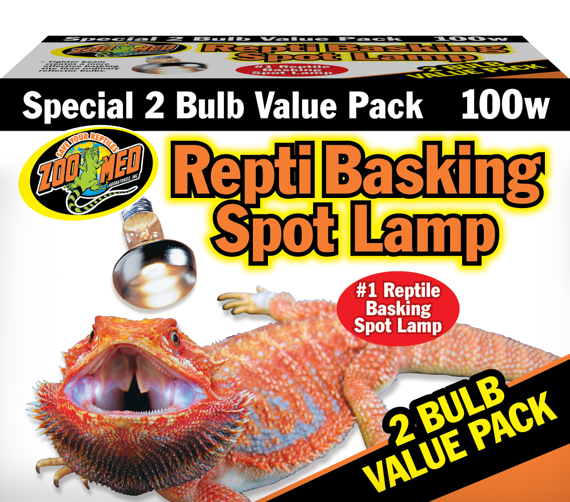 Zoomed výhřevní lampa Basking Spot 2 ks 100W