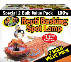 Zoomed výhřevní lampa Basking Spot 2 ks 100W