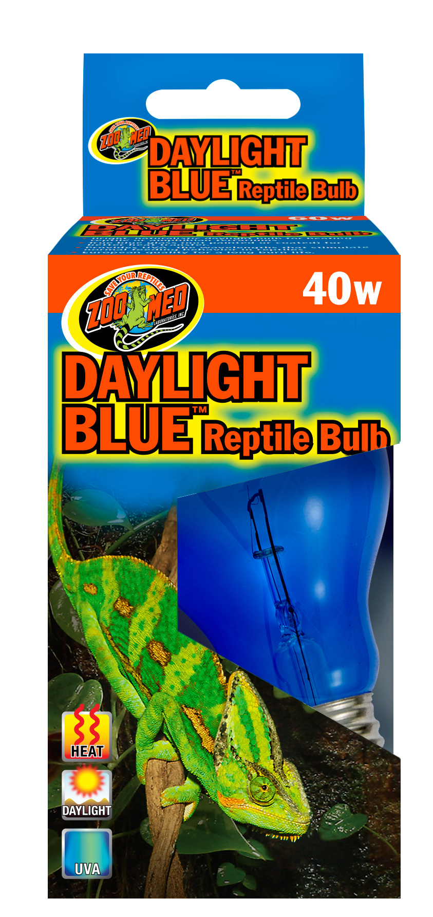 Zoomed žárovka Daylight Blue 40 W